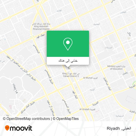 خريطة الغفيلي