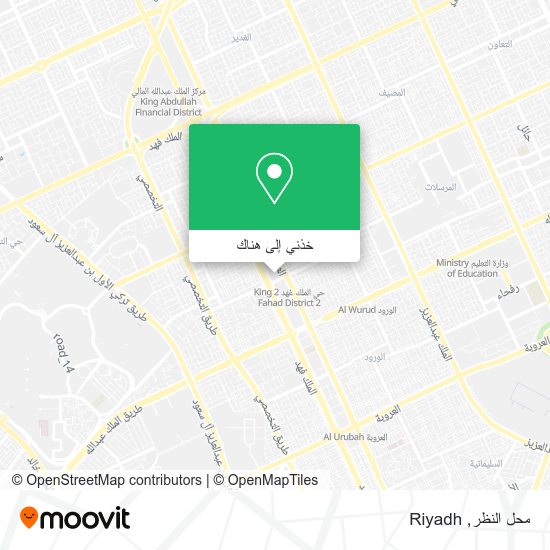 خريطة محل النظر