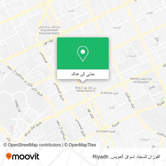 خريطة الفوزان للسجاد اسواق العويس