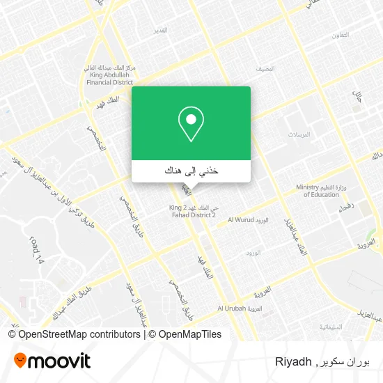 خريطة بوران سكوير