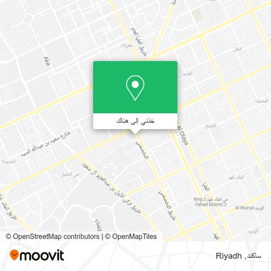 خريطة ساكند