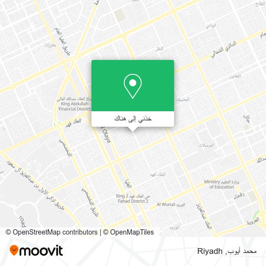 خريطة محمد أيوب