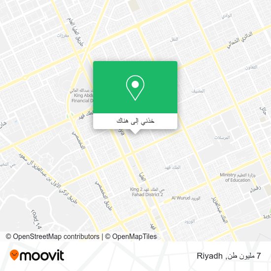 خريطة 7 مليون طن