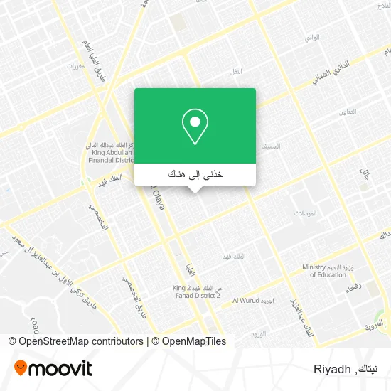 خريطة نيتاك