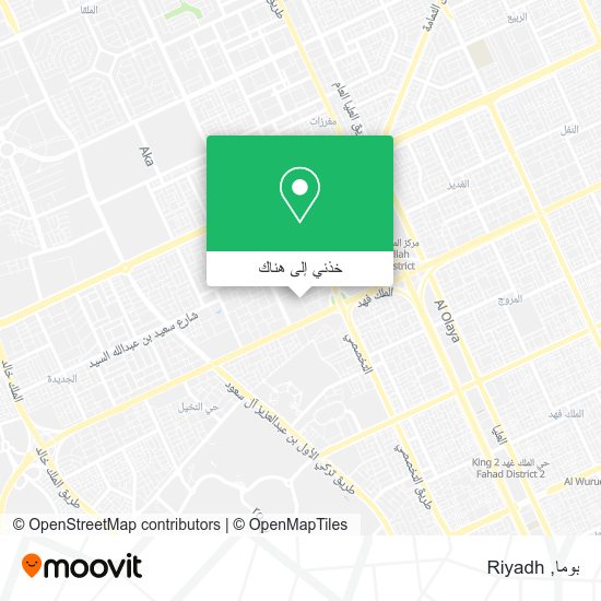 خريطة بوما