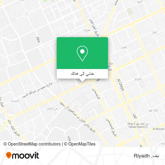 خريطة نيف