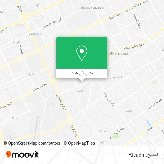 خريطة المطبخ