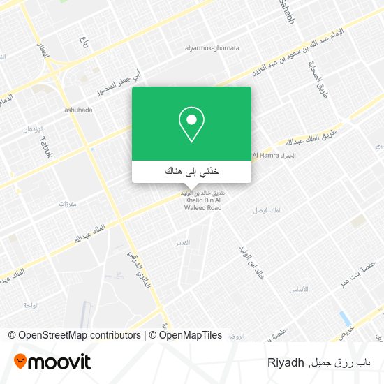 خريطة باب رزق جميل