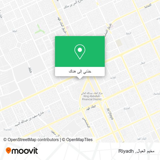 خريطة مخيم العيال