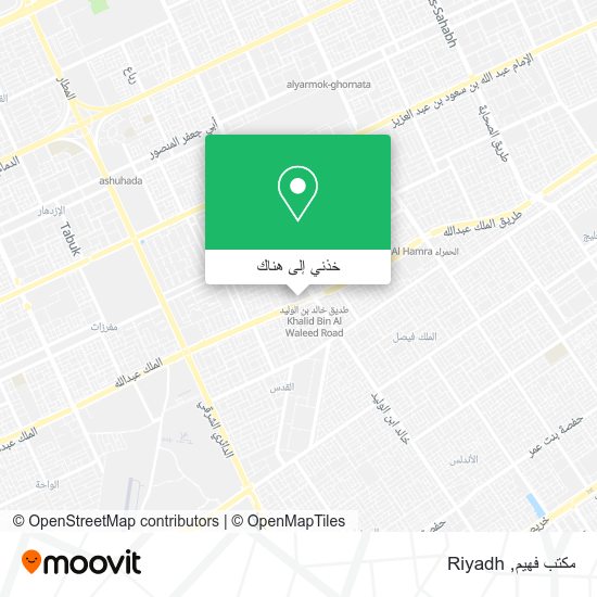 خريطة مكتب فهيم