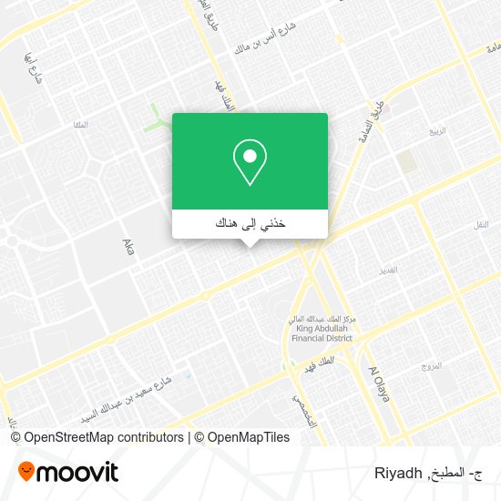 خريطة ج- المطبخ