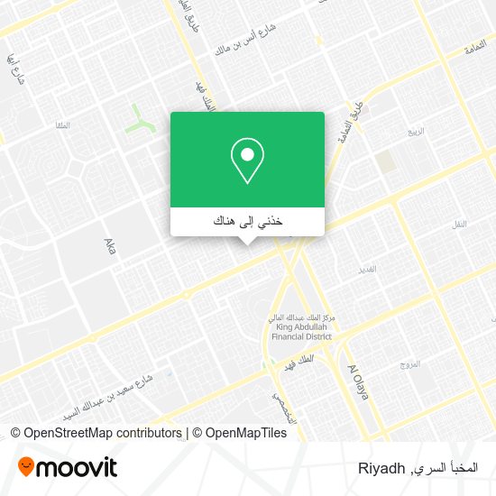 خريطة المخبأ السري