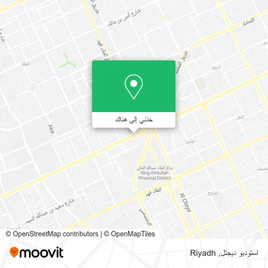 خريطة استوديو ديجتل