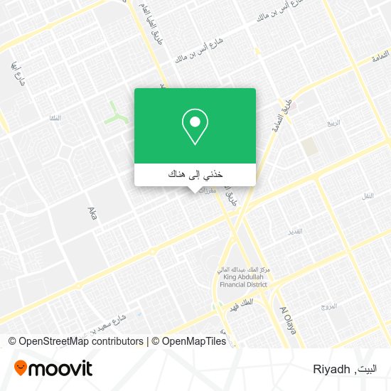خريطة البيت
