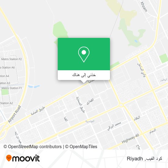 خريطة كود الفيب