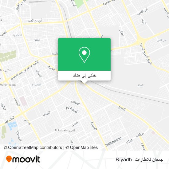 خريطة جمعان للاطارات