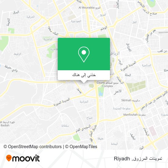 خريطة تموينات المرزوق