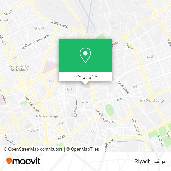 خريطة مواقف