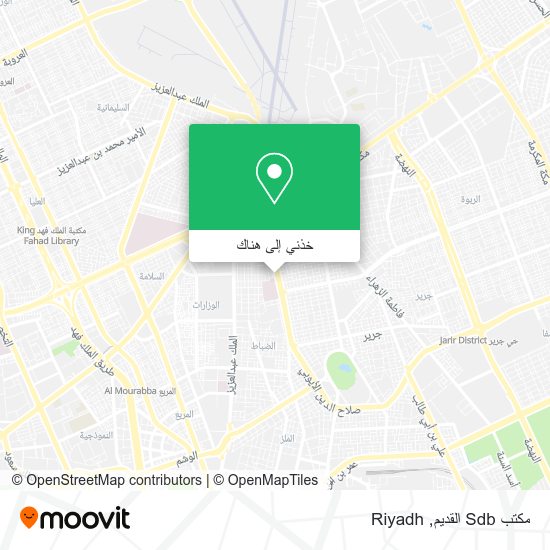 خريطة مكتب Sdb القديم