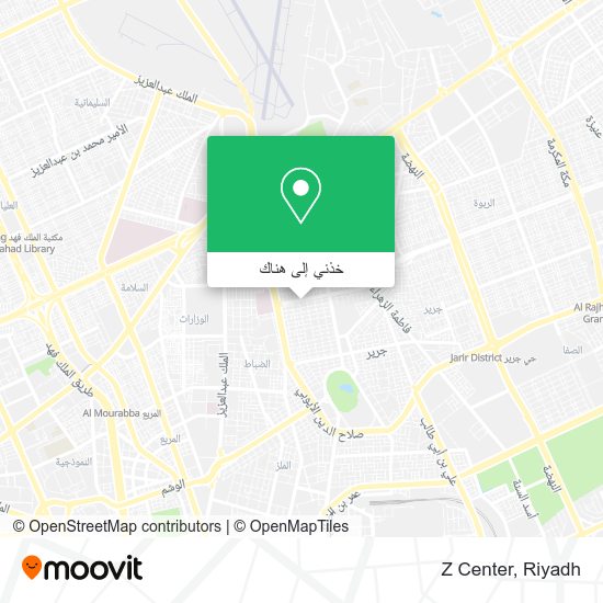 خريطة Z Center