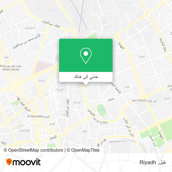 خريطة نقيل