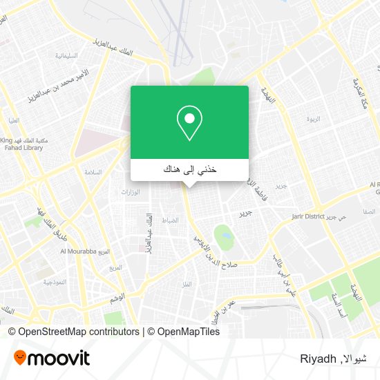 خريطة شيوالا
