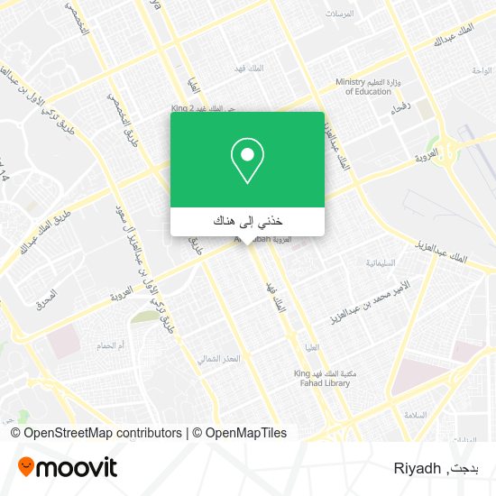 خريطة بدجت