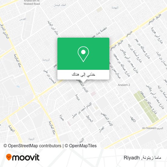 خريطة ماما زيتونة