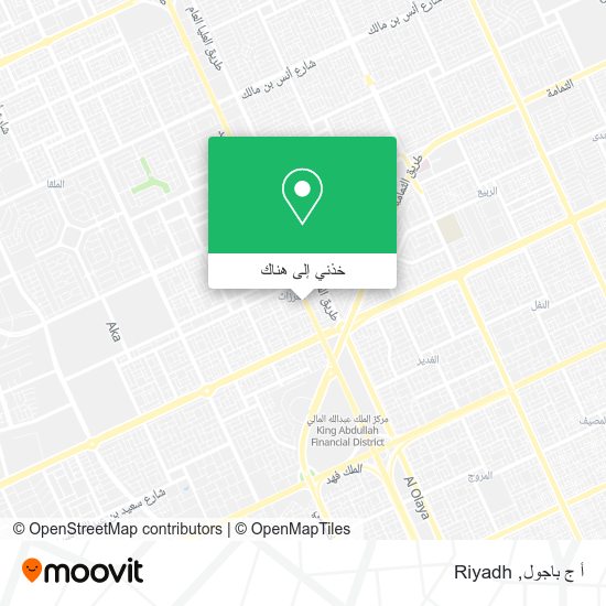 خريطة أ ج باجول