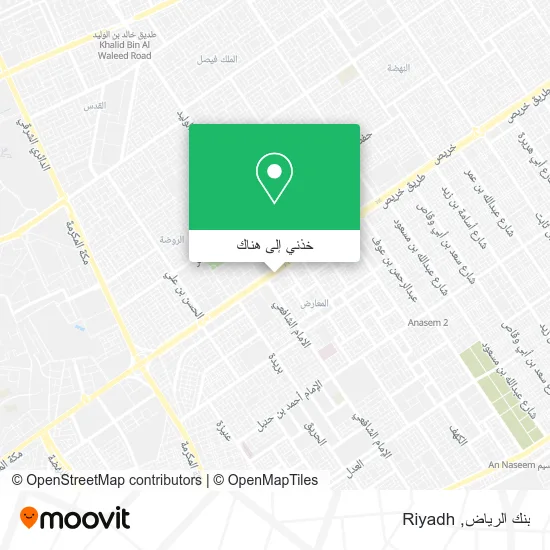 خريطة بنك الرياض