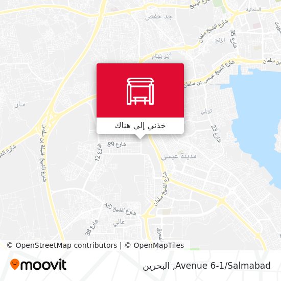خريطة Avenue 6-1/Salmabad