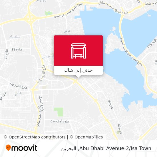خريطة Abu Dhabi Avenue-2/Isa Town