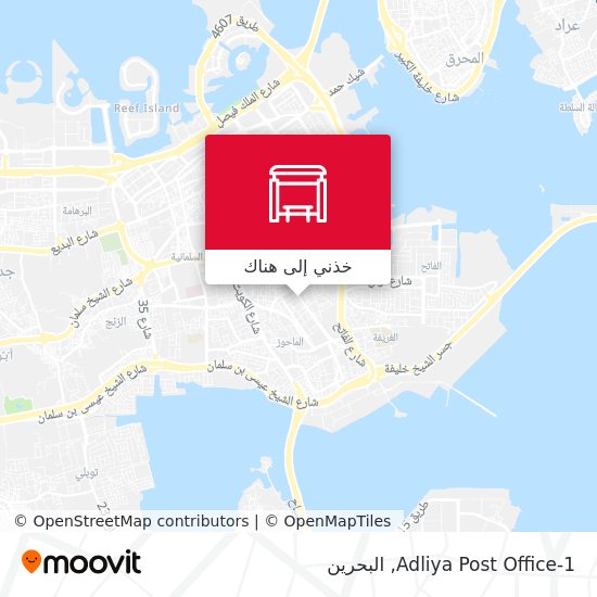 خريطة Adliya Post Office-1