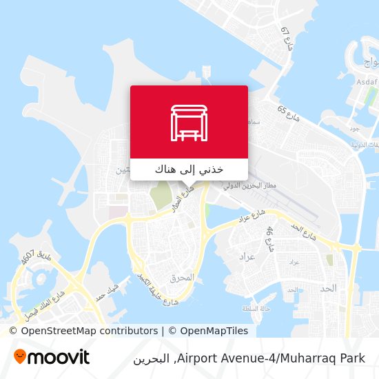 خريطة Airport Avenue-4/Muharraq Park