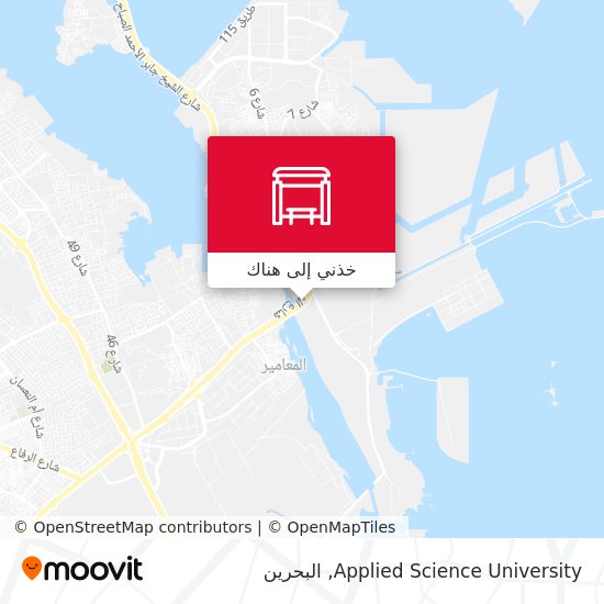 خريطة Applied Science University