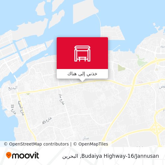 خريطة Budaiya Highway-16/Jannusan