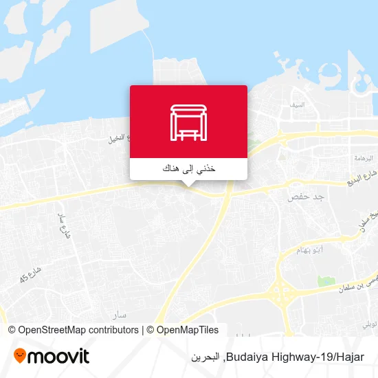 خريطة Budaiya Highway-19/Hajar