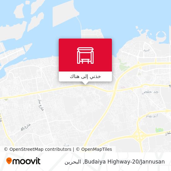 خريطة Budaiya Highway-20/Jannusan
