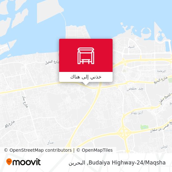 خريطة Budaiya Highway-24/Maqsha