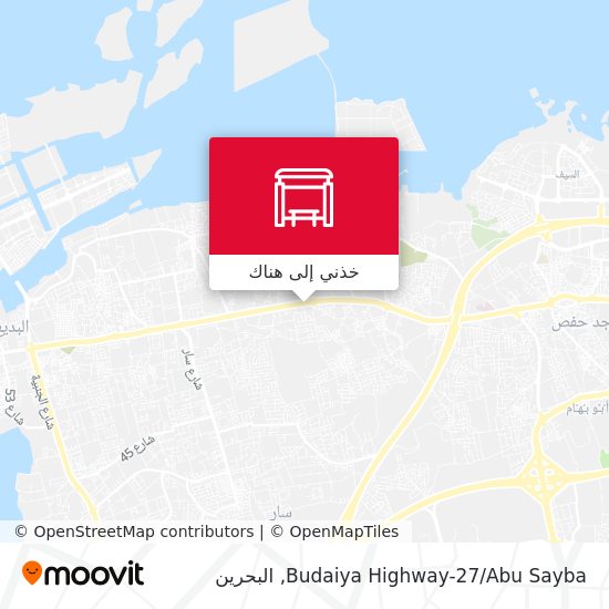 خريطة Budaiya Highway-27/Abu Sayba