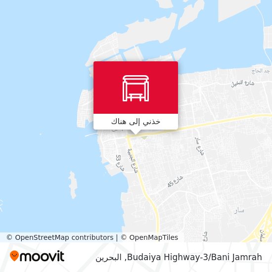 خريطة Budaiya Highway-3/Bani Jamrah