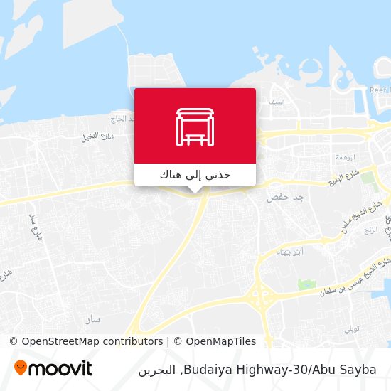 خريطة Budaiya Highway-30/Abu Sayba