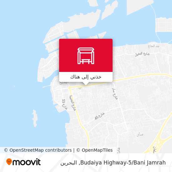 خريطة Budaiya Highway-5/Bani Jamrah