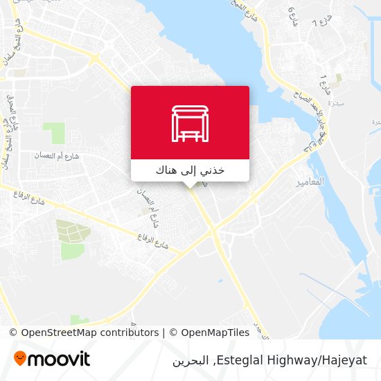 خريطة Esteglal Highway/Hajeyat
