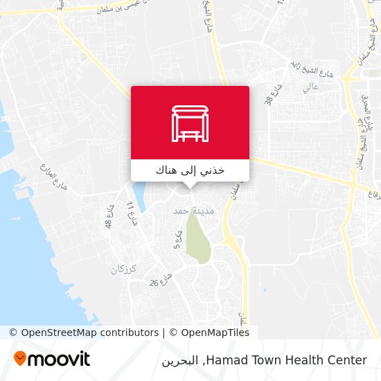 خريطة Hamad Town Health Center