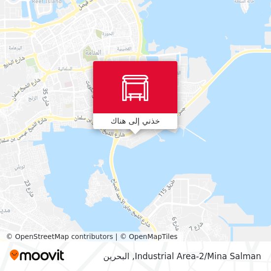 خريطة Industrial Area-2/Mina Salman