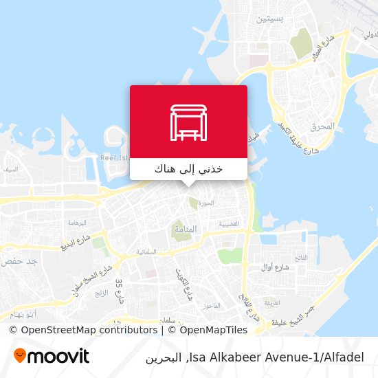خريطة Isa Alkabeer Avenue-1/Alfadel