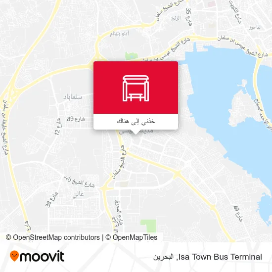 خريطة Isa Town Bus Terminal