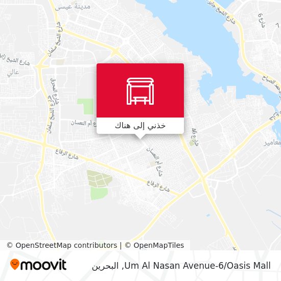 خريطة Um Al Nasan Avenue-6 / Oasis Mall