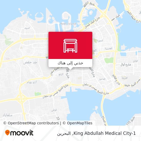 خريطة King Abdullah Medical City-1